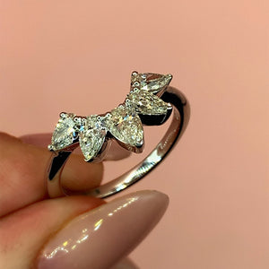 "Lulu" - Diamond Ring - Ebony Jewellery Chichester - Bespoke by Ebony