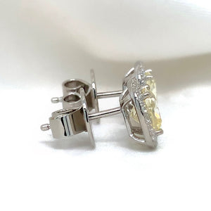 "Madeline" - Platinum-Plated Earring - Ebony Jewellery Chichester - Bespoke by Ebony