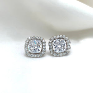 "Madeline" - Platinum-Plated Earring - Ebony Jewellery Chichester - Bespoke by Ebony