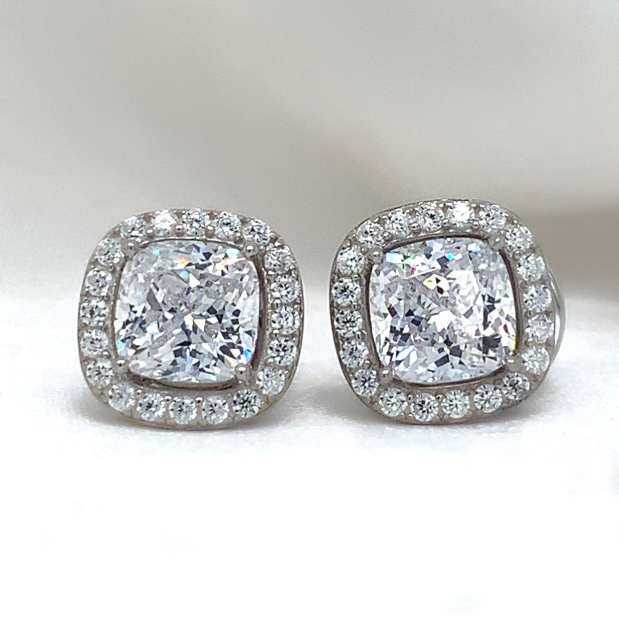 "Madeline" - Platinum-Plated Earring - Ebony Jewellery Chichester - Bespoke by Ebony