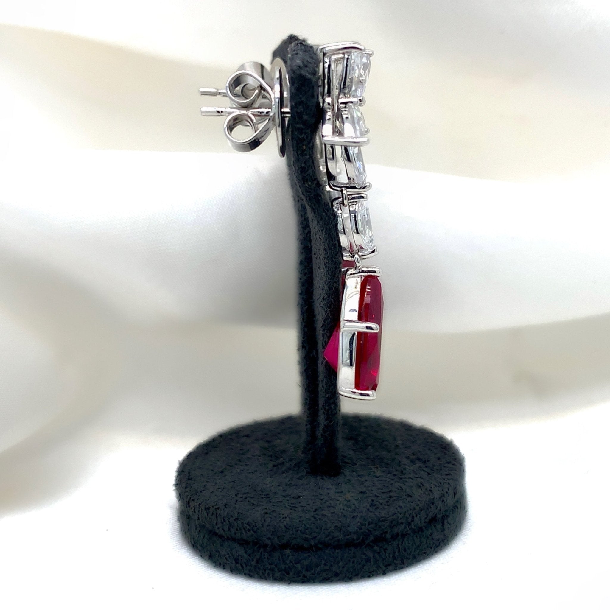 "Matilda" - Platinum-Plated Earring - Ebony Jewellery Chichester - Bespoke by Ebony