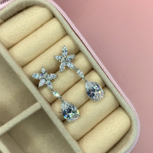 "Matilda" - Platinum-Plated Earring - Ebony Jewellery Chichester - Bespoke by Ebony