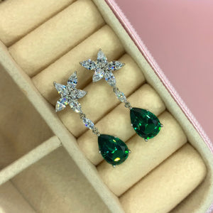 "Matilda" - Platinum-Plated Earring - Ebony Jewellery Chichester - Bespoke by Ebony