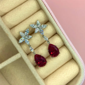 "Matilda" - Platinum-Plated Earring - Ebony Jewellery Chichester - Bespoke by Ebony