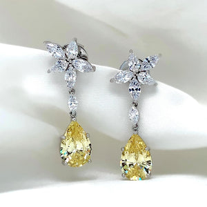 "Matilda" - Platinum-Plated Earring - Ebony Jewellery Chichester - Bespoke by Ebony