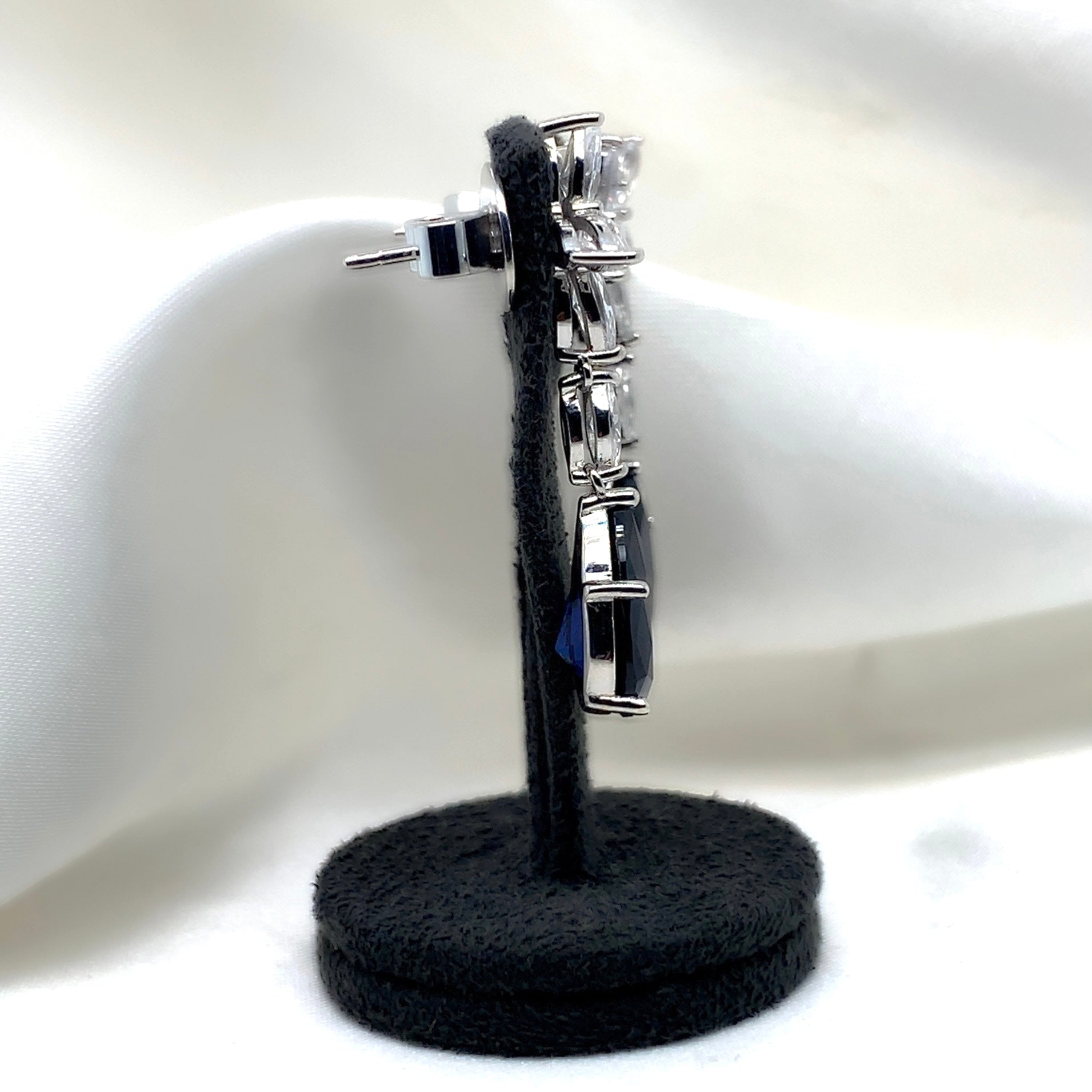 "Matilda" - Platinum-Plated Earring - Ebony Jewellery Chichester - Bespoke by Ebony