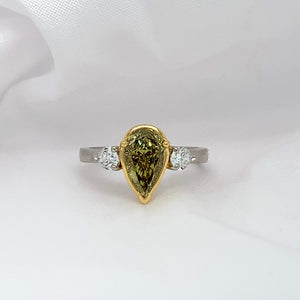 "Mia" - Diamond Ring - Ebony Jewellery Chichester - Bespoke by Ebony