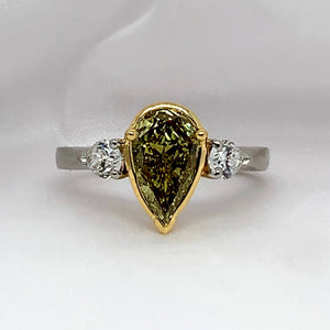 "Mia" - Diamond Ring - Ebony Jewellery Chichester - Bespoke by Ebony