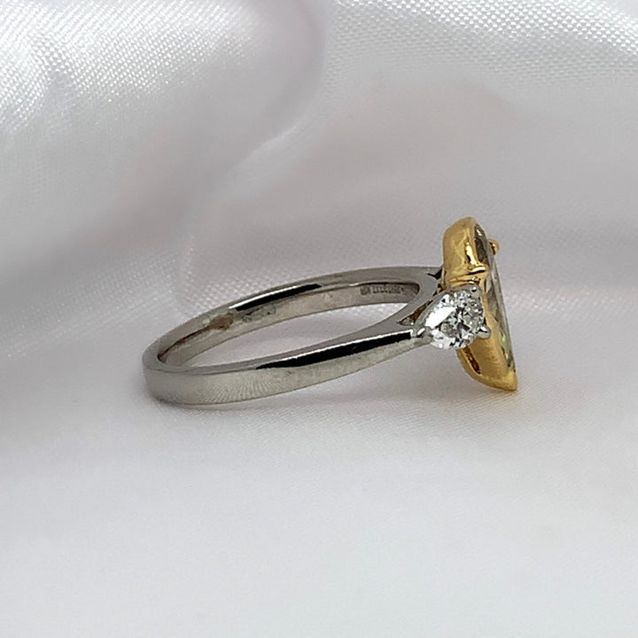 "Mia" - Diamond Ring - Ebony Jewellery Chichester - Bespoke by Ebony