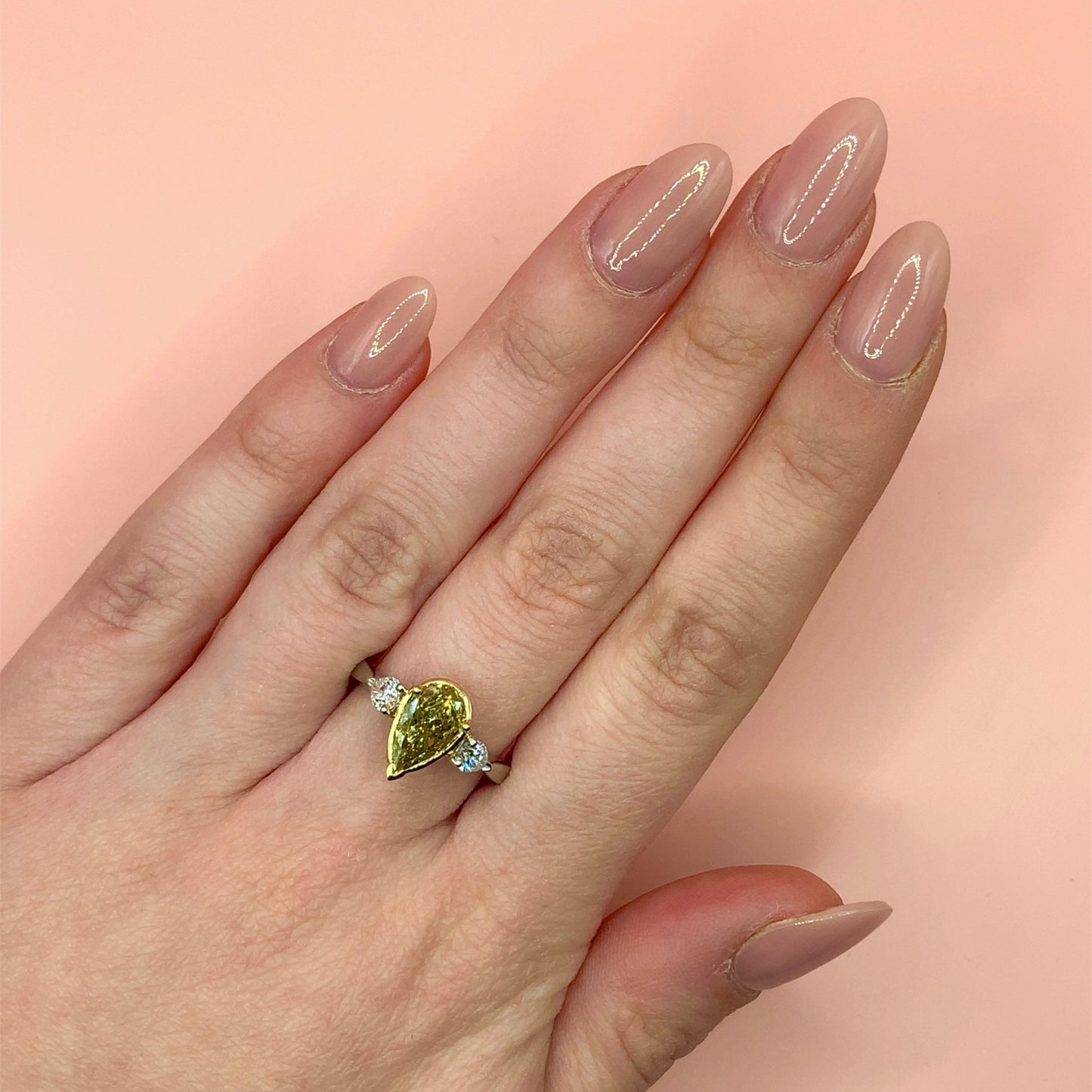 "Mia" - Diamond Ring - Ebony Jewellery