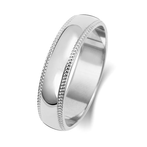 "Millgrain" - Wedding Band - Ebony Jewellery Chichester - Bespoke by Ebony