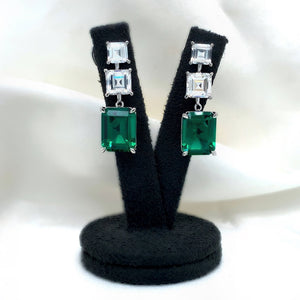 "Natalia" - Platinum-Plated Earring - Ebony Jewellery Chichester - Bespoke by Ebony