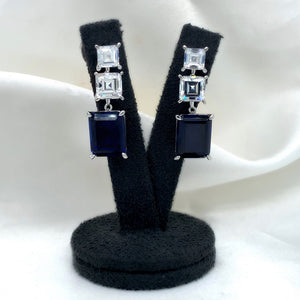 "Natalia" - Platinum-Plated Earring - Ebony Jewellery Chichester - Bespoke by Ebony