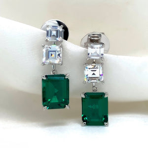 "Natalia" - Platinum-Plated Earring - Ebony Jewellery Chichester - Bespoke by Ebony