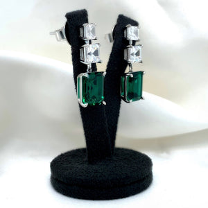 "Natalia" - Platinum-Plated Earring - Ebony Jewellery Chichester - Bespoke by Ebony