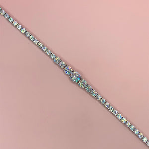 "Ottilie" - Platinum-Plated Bracelet - Ebony Jewellery Chichester - Bespoke by Ebony