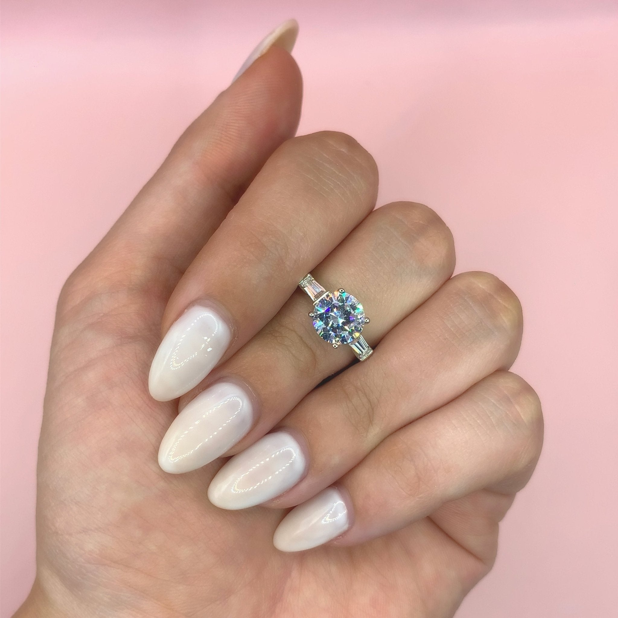 "Penelope" - Platinum-Plated Ring - Ebony Jewellery Chichester - Bespoke by Ebony