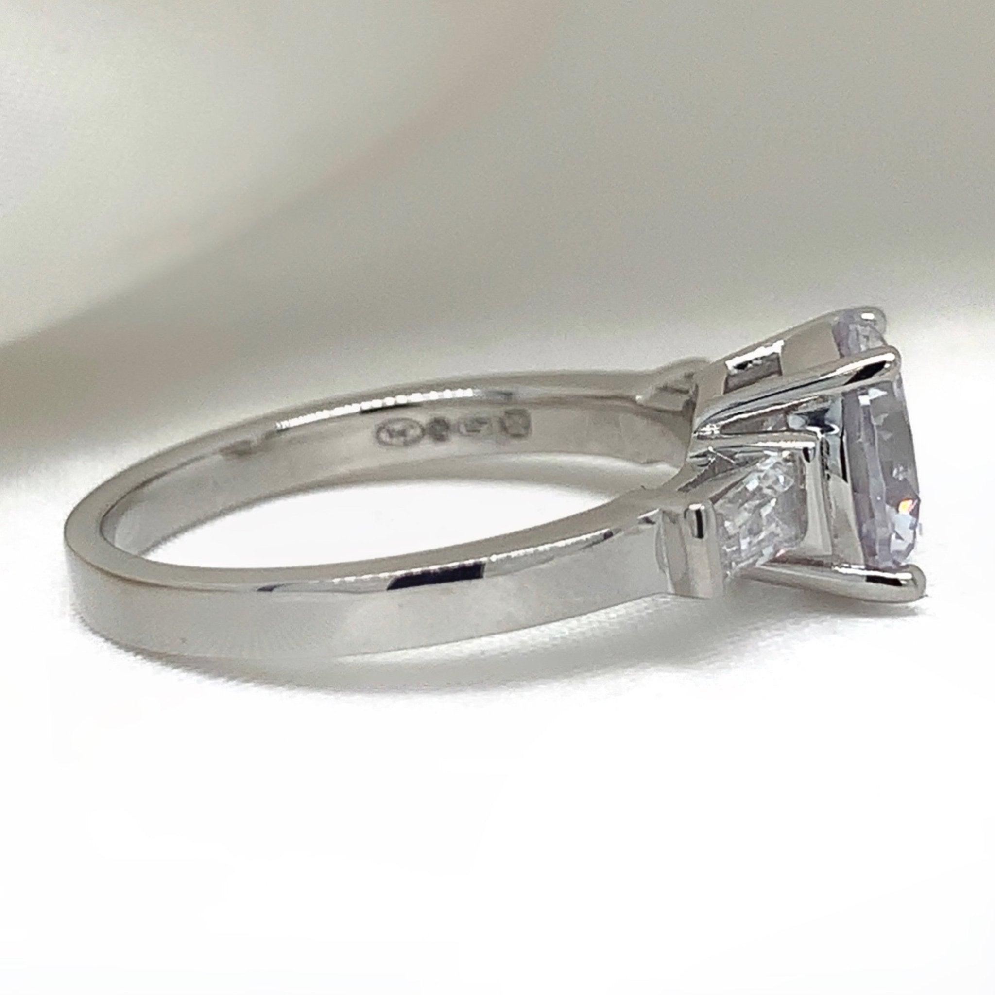 "Penelope" - Platinum-Plated Ring - Ebony Jewellery Chichester - Bespoke by Ebony