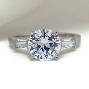 "Penelope" - Platinum-Plated Ring - Ebony Jewellery Chichester - Bespoke by Ebony