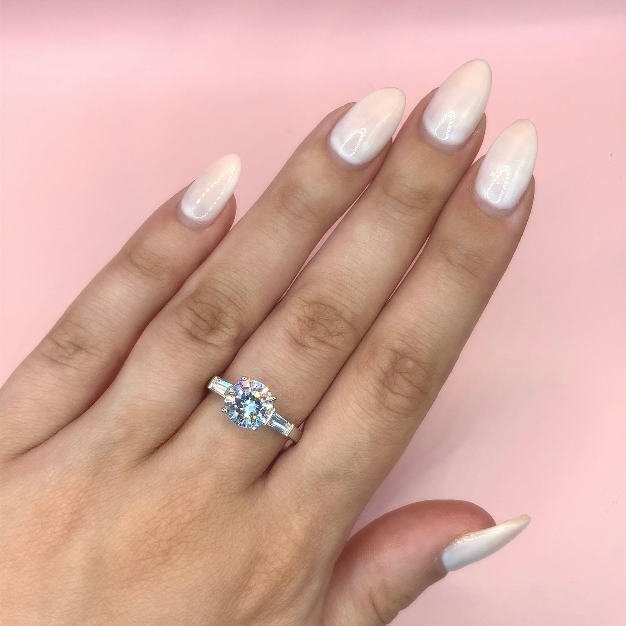 "Penelope" - Platinum-Plated Ring - Ebony Jewellery Chichester - Bespoke by Ebony