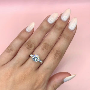 "Penelope" - Platinum-Plated Ring - Ebony Jewellery Chichester - Bespoke by Ebony