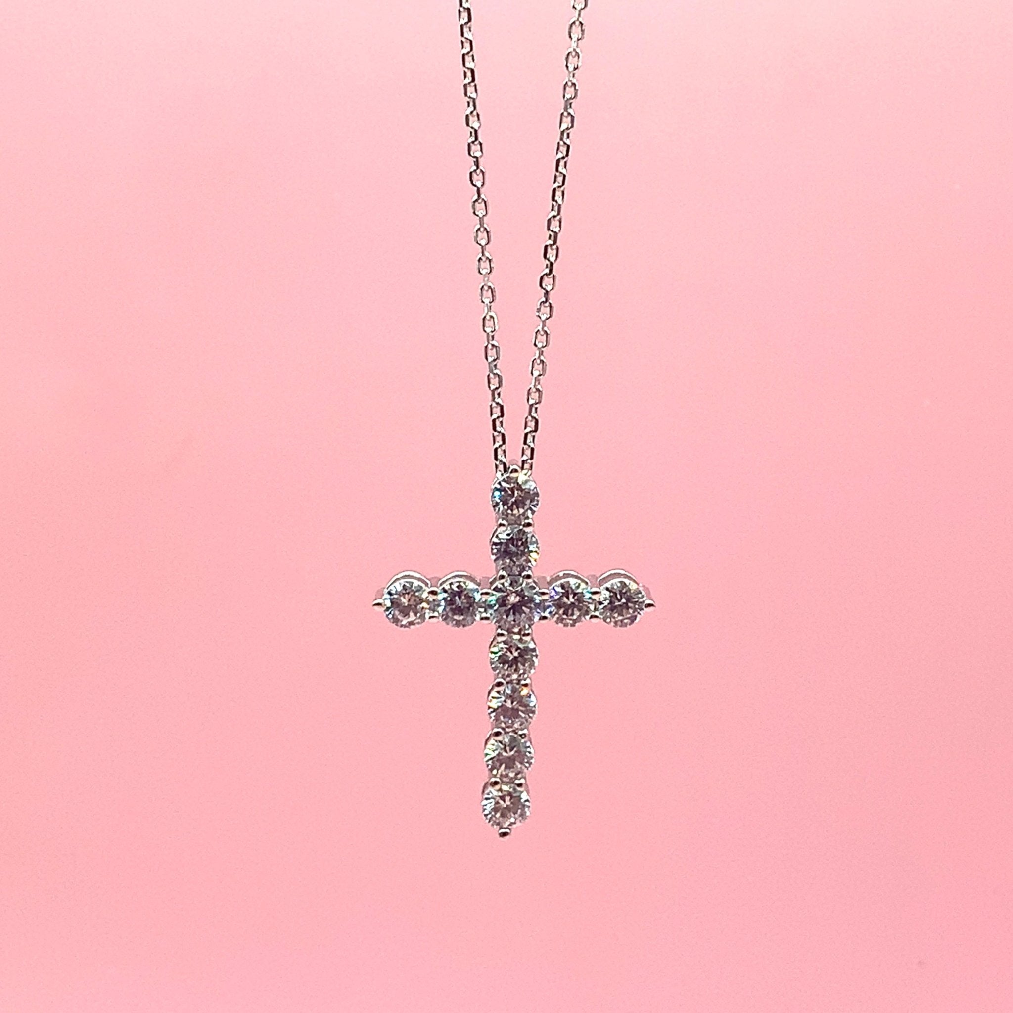 "Pia" - Platinum-Plated Necklace - Ebony Jewellery Chichester - Bespoke by Ebony