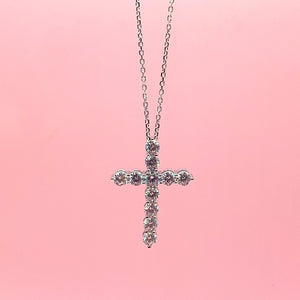 "Pia" - Platinum-Plated Necklace - Ebony Jewellery Chichester - Bespoke by Ebony