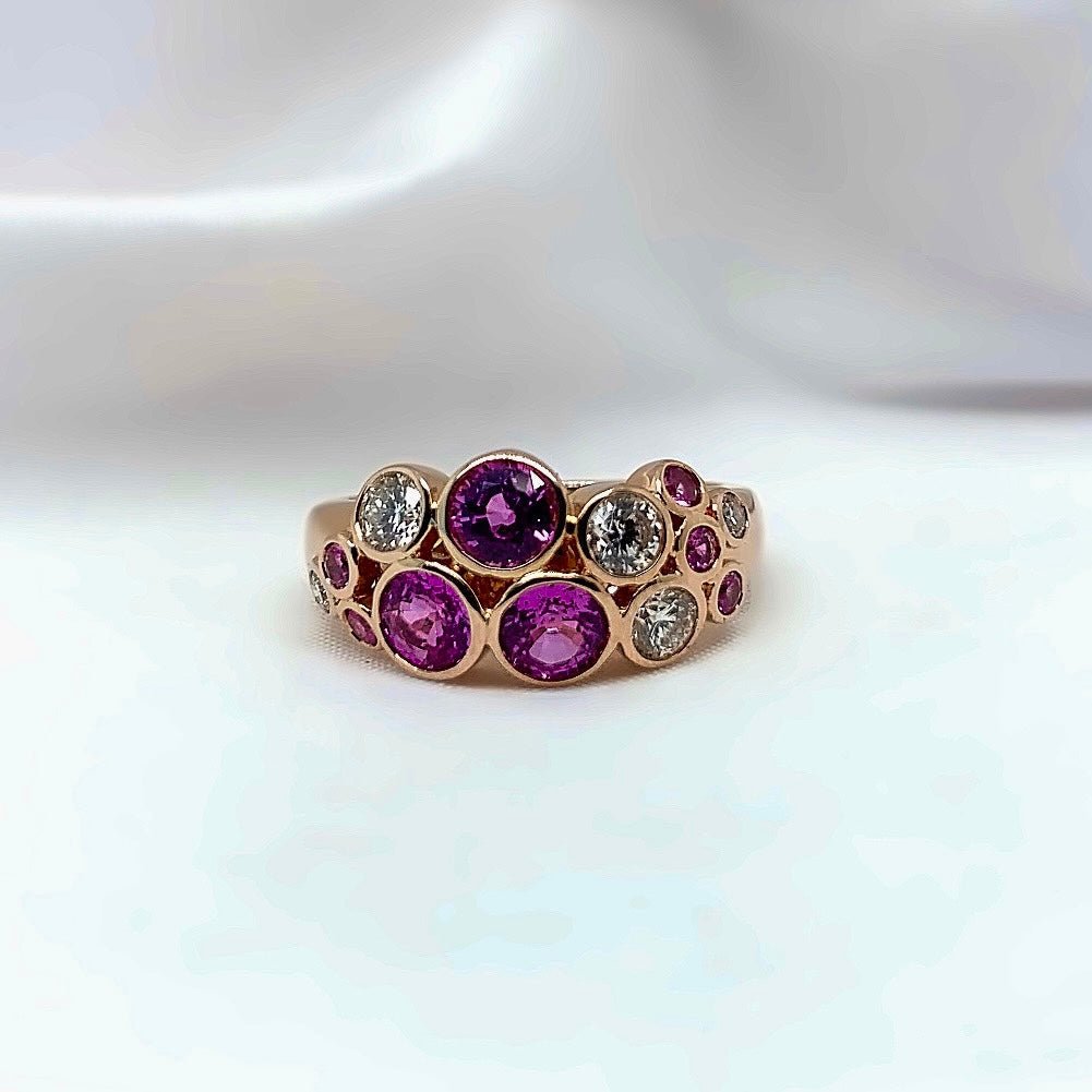 "Roza" - Unique Ring - Ebony Jewellery