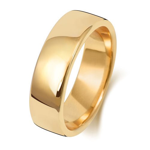 "Soft Court" - Wedding Band - Ebony Jewellery