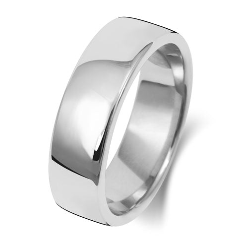 "Soft Court" - Wedding Band - Ebony Jewellery