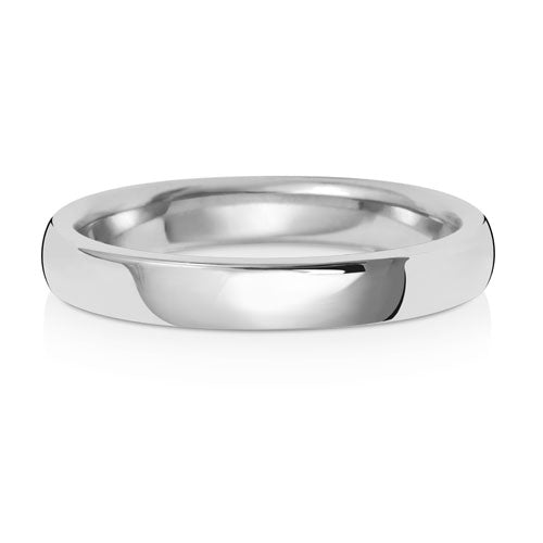 "Soft Court" - Wedding Band - Ebony Jewellery