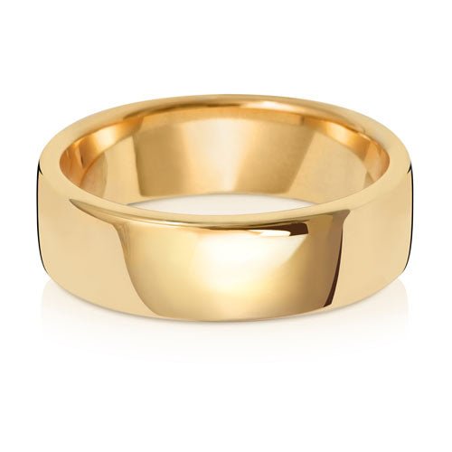 "Soft Court" - Wedding Band - Ebony Jewellery