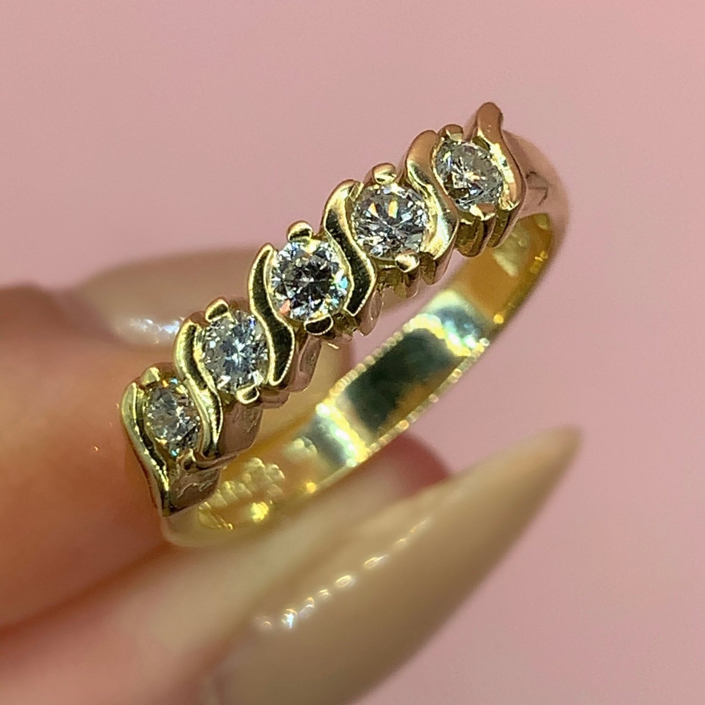 "Suzanne" - Diamond Ring - Ebony Jewellery