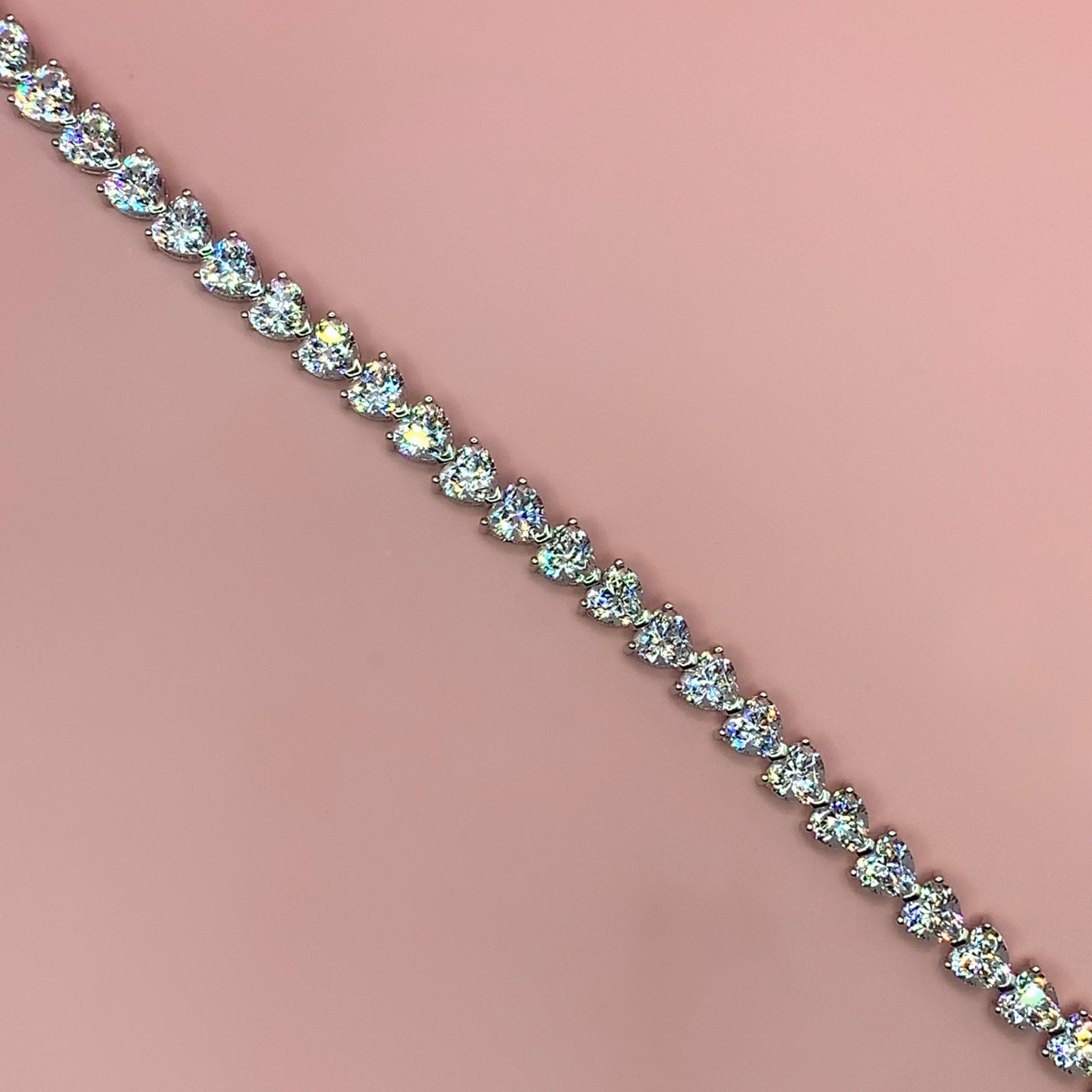 "Tullulah" - Platinum-Plated Bracelet - Ebony Jewellery Chichester - Bespoke by Ebony