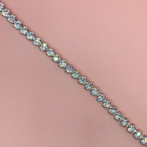 "Tullulah" - Platinum-Plated Bracelet - Ebony Jewellery Chichester - Bespoke by Ebony