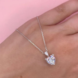 "Valentina" - Platinum-Plated Necklace - Ebony Jewellery Chichester - Bespoke by Ebony